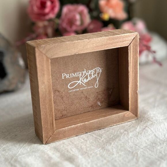 3/$15 “Friends Refresh The Soul" Mini Box Sign Primitives by Kathy - Picture 3 of 4